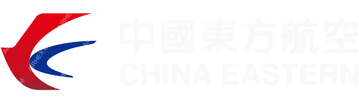 China Eastern China Eastern logo with name (dark)