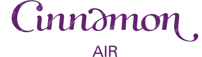 Cinnamon Air Cinnamon Air logo with name