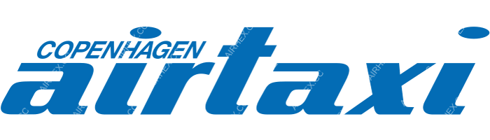 Copenhagen AirTaxi Copenhagen AirTaxi logo with name
