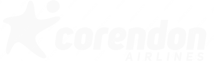 Corendon Airlines Europe Corendon Airlines Europe logo with name (dark)