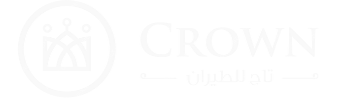 Crown Airlines Crown Airlines logo with name (dark)