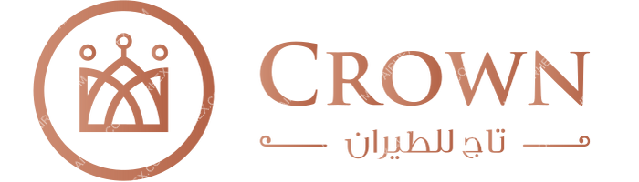 Crown Airlines Crown Airlines logo with name