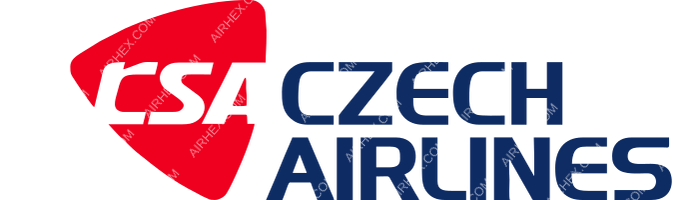 CSA Czech Airlines CSA Czech Airlines logo with name