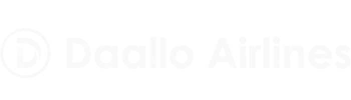 Daallo Airlines (Somalia) Daallo Airlines (Somalia) logo with name (dark)