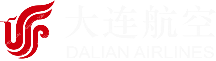Dalian Airlines Dalian Airlines logo with name (dark)