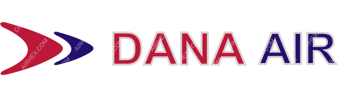 Dana Air Dana Air logo with name