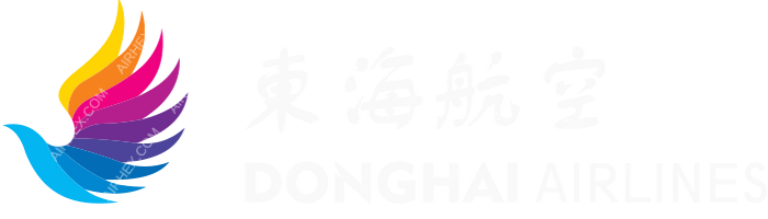 Donghai Airlines Donghai Airlines logo with name (dark)