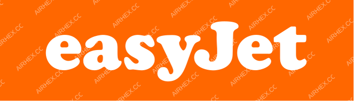 easyJet easyJet logo with name