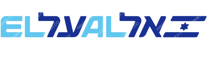 EL AL EL AL logo with name