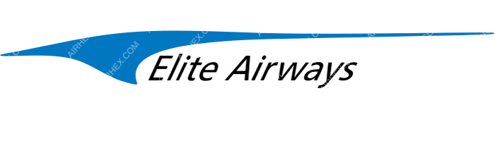 Elite Airways Elite Airways logo with name