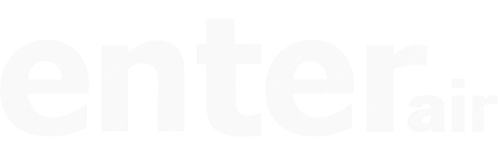 Enter Air Enter Air logo with name (dark)