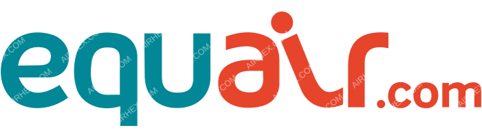 Equair Equair logo with name (dark)