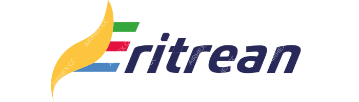 Eritrean Airlines Eritrean Airlines logo with name