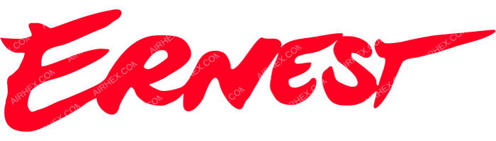 Ernest Airlines Ernest Airlines logo with name