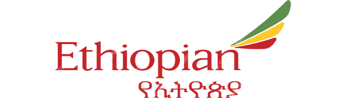 Ethiopian Airlines Ethiopian Airlines logo with name