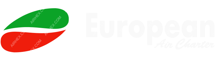 European Air Charter European Air Charter logo with name (dark)