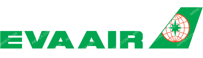 EVA Air EVA Air logo with name