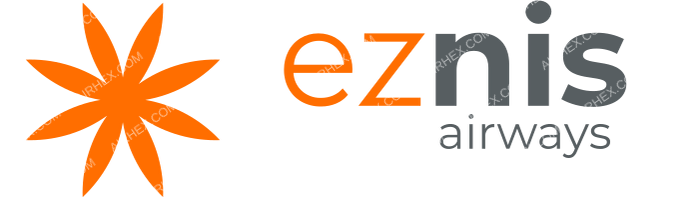 Eznis Airways Eznis Airways logo with name