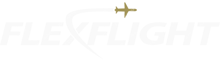 FlexFlight FlexFlight logo with name (dark)