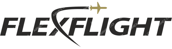 FlexFlight FlexFlight logo with name