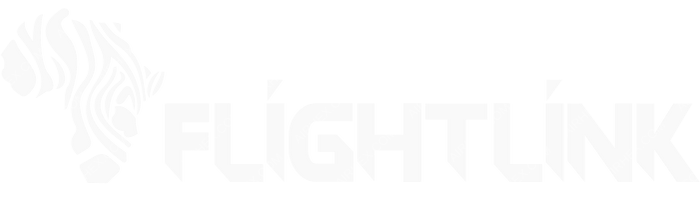 Flightlink Flightlink logo with name (dark)