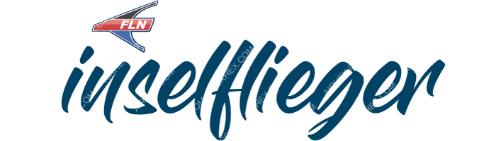 FLN - Die Inselflieger FLN - Die Inselflieger logo with name