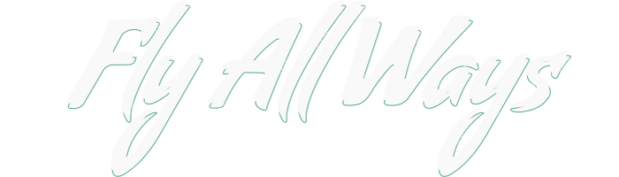 Fly All Ways Fly All Ways logo with name (dark)