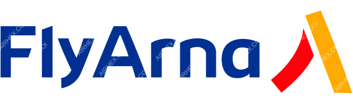 Fly Arna Fly Arna logo with name