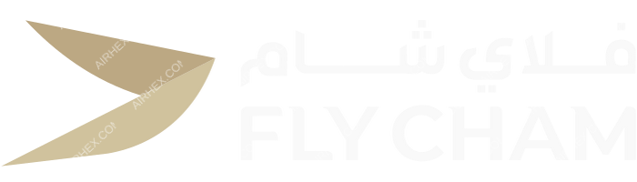 Fly Cham Fly Cham logo with name (dark)