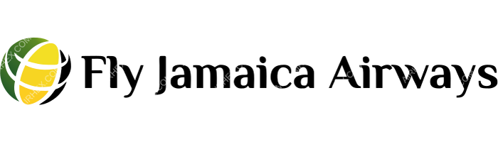 Fly Jamaica Airways Fly Jamaica Airways logo with name (dark)