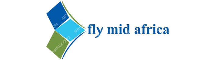 Fly Mid Africa Fly Mid Africa logo with name