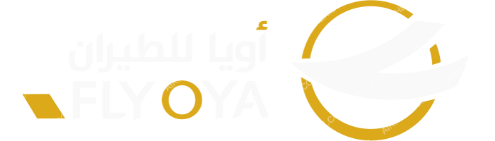Fly OYA Fly OYA logo with name (dark)