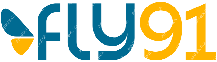 Fly91 Fly91 logo with name