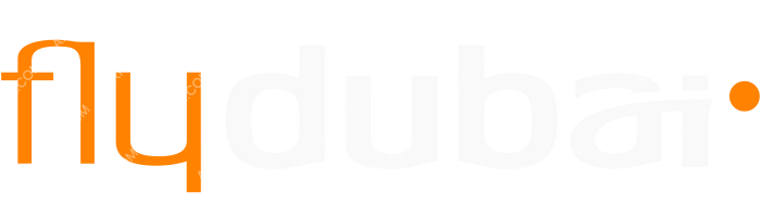 Flydubai Flydubai logo with name (dark)