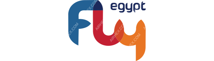 FlyEgypt FlyEgypt logo with name