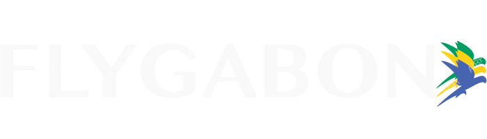 FlyGabon FlyGabon logo with name (dark)