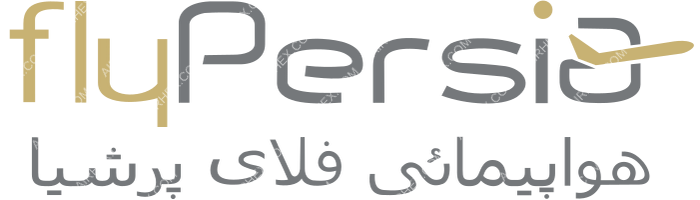 flyPersia flyPersia logo with name