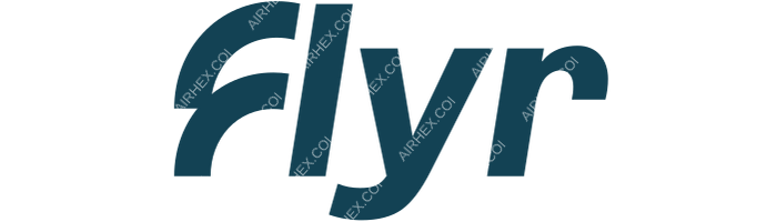 Flyr Flyr logo with name