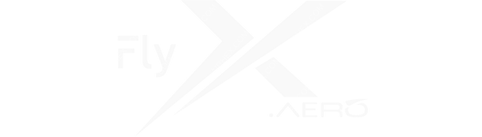 FlyX Aero FlyX Aero logo with name (dark)