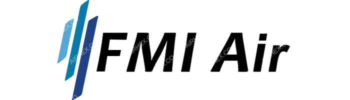 FMI Air FMI Air logo with name (dark)