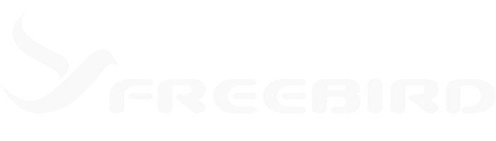 Freebird Airlines Europe Freebird Airlines Europe logo with name (dark)