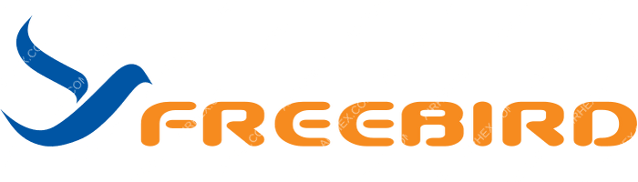 Freebird Airlines Freebird Airlines logo with name