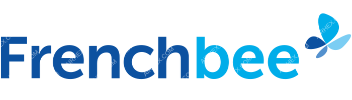 French Bee French Bee logo with name