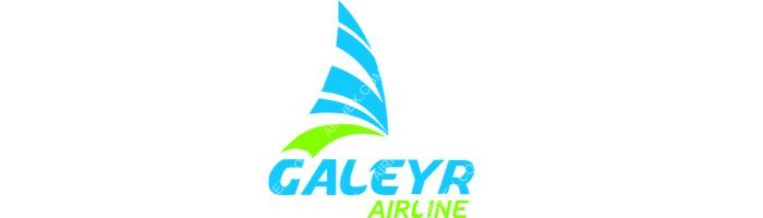 Galeyr Airline Galeyr Airline logo with name