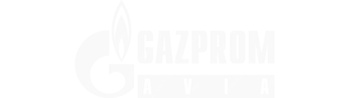 Gazpromavia Gazpromavia logo with name (dark)