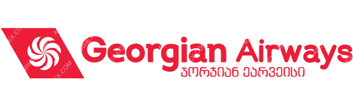 Georgian Airways Georgian Airways logo with name