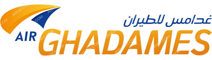 Ghadames Air Ghadames Air logo with name