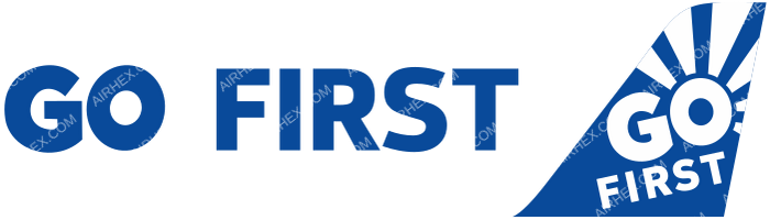 Go First Go First logo with name