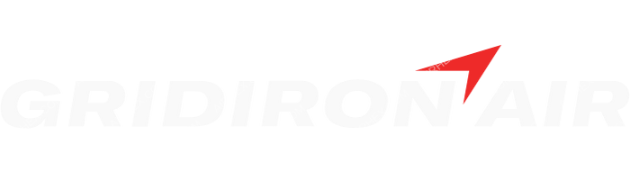 Gridiron Air Gridiron Air logo with name (dark)