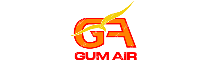 Gum Air Gum Air logo with name